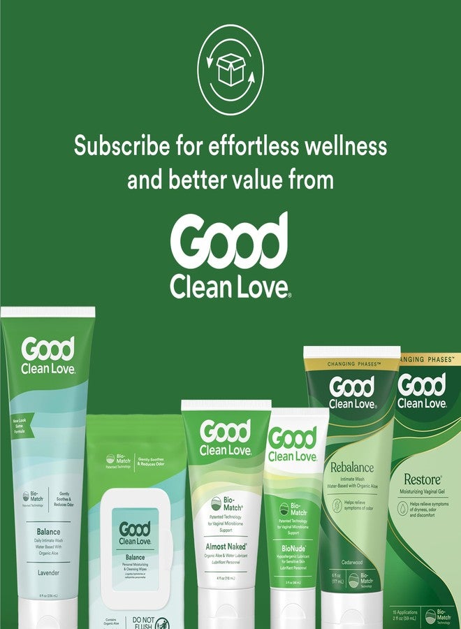 Good Clean Love Balance Feminine Wash, pH-Balanced Vaginal Moisturizer Cleanser for Women with Natural Ingredients, Gentle Cleansing Feminine Care Product, Reduces Vaginal Dryness & Odor, 8 Oz - Image 5